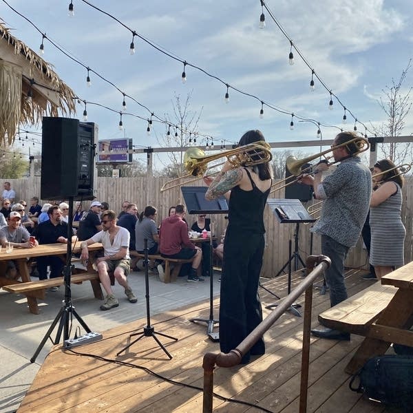 Paper Clips trombone quartet builds community in Moorhead with music from Motown