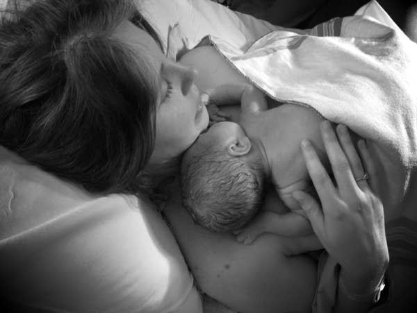 Poster A sleeping infant