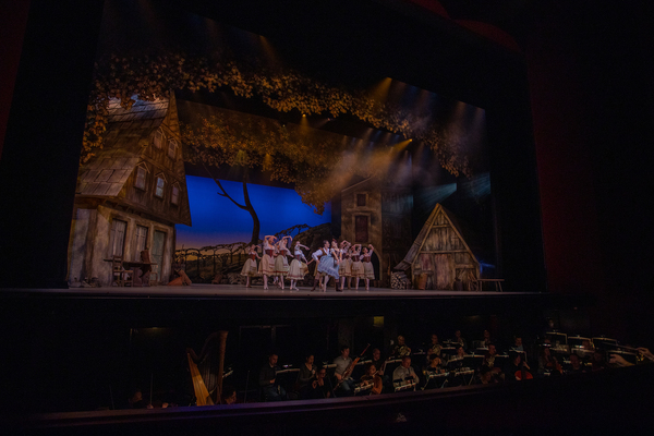 The United Ukrainian Ballet's dress rehearsal for Giselle at The Kennedy Center.