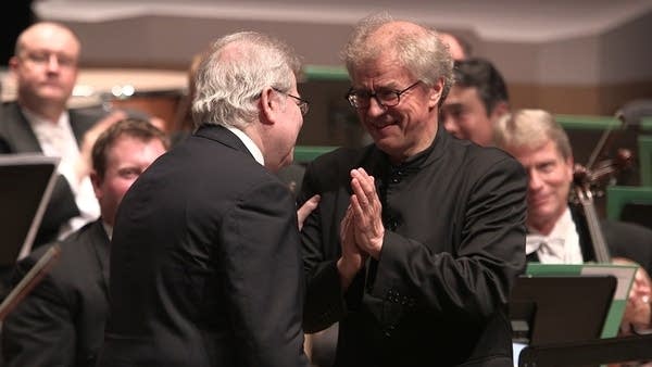 Poster Emanuel Ax and Osmo Vanska