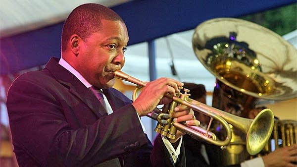 Wynton Marsalis has jazz and classical chops