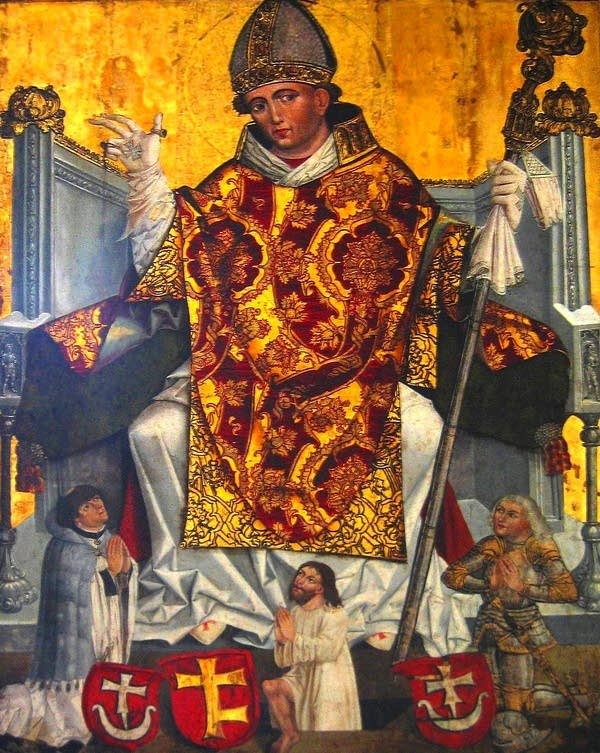 Saint Stanisław of Krakow from XVI century pa