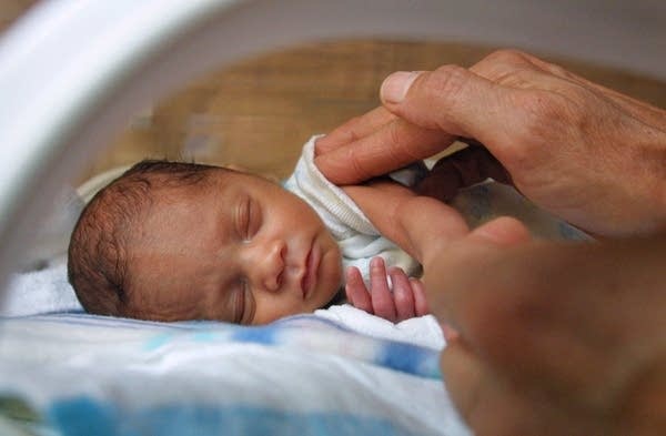 Poster Sleeping baby